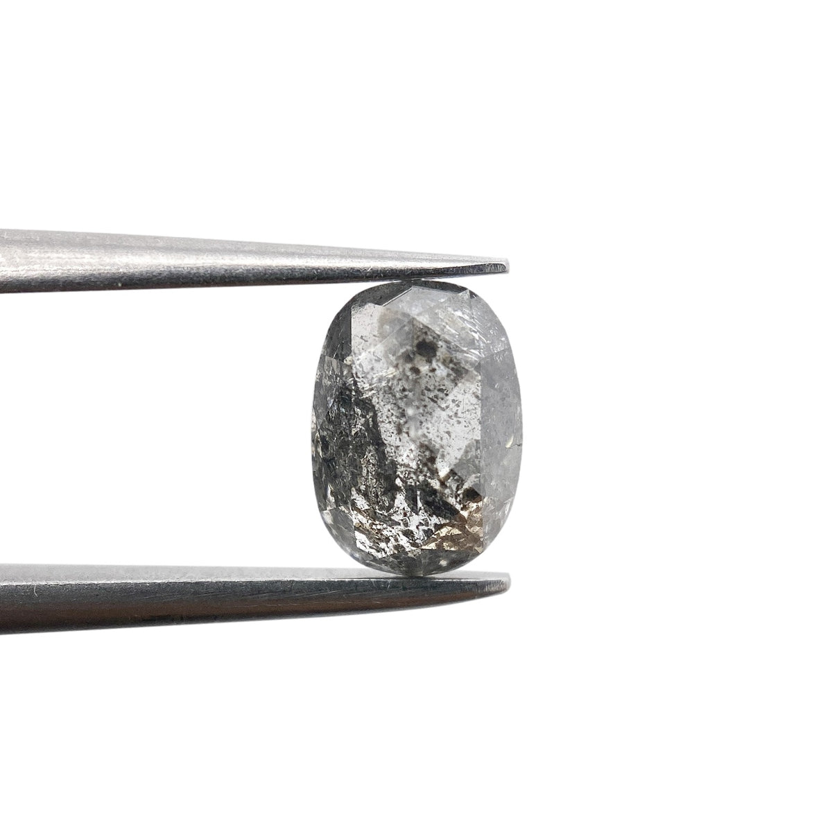 1.00ct | Rustic  Cushion Shape Rose Cut Diamond - Modern Rustic Diamond