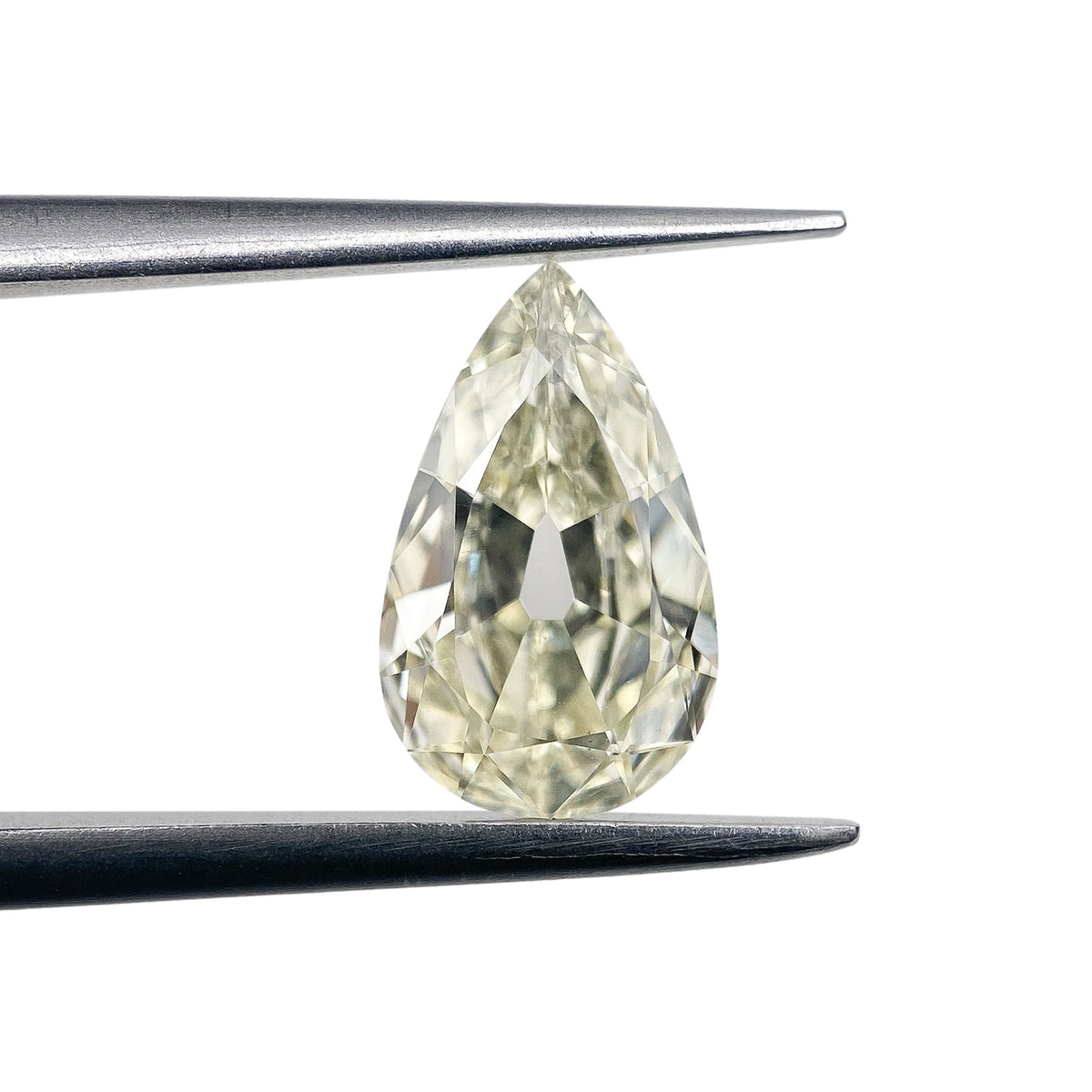 1.10ct | S-T/VS2 Pear Shape Old Mine Cut Diamond (GIA) - Modern Rustic Diamond