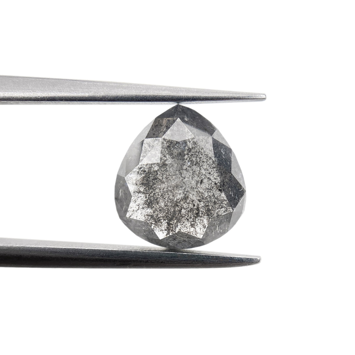 1.56ct | Rustic Pear Shape Rose Cut Diamond - Modern Rustic Diamond