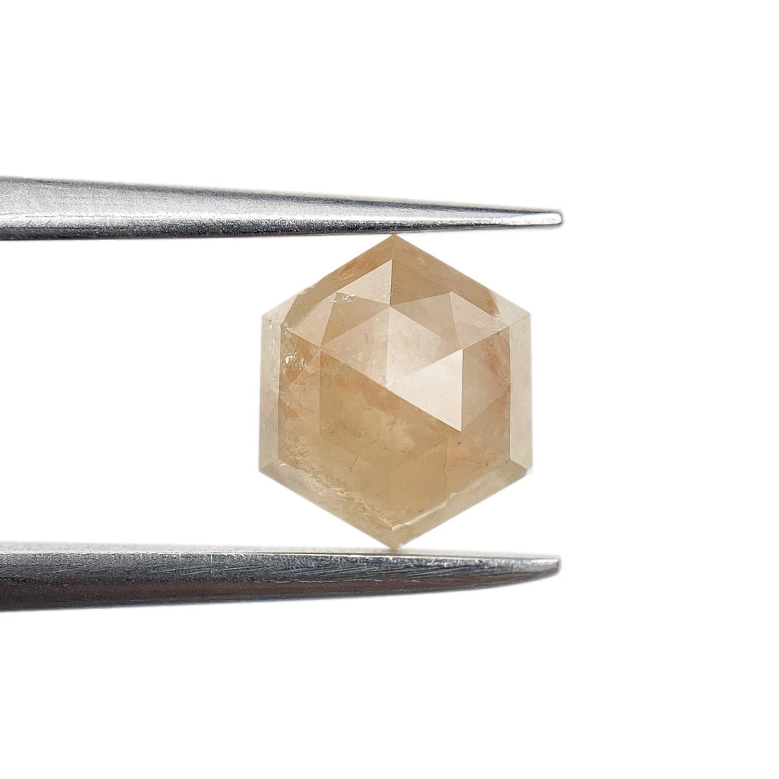 1.07ct | Rustic  Hexagon Shape Rose Cut Diamond - Modern Rustic Diamond