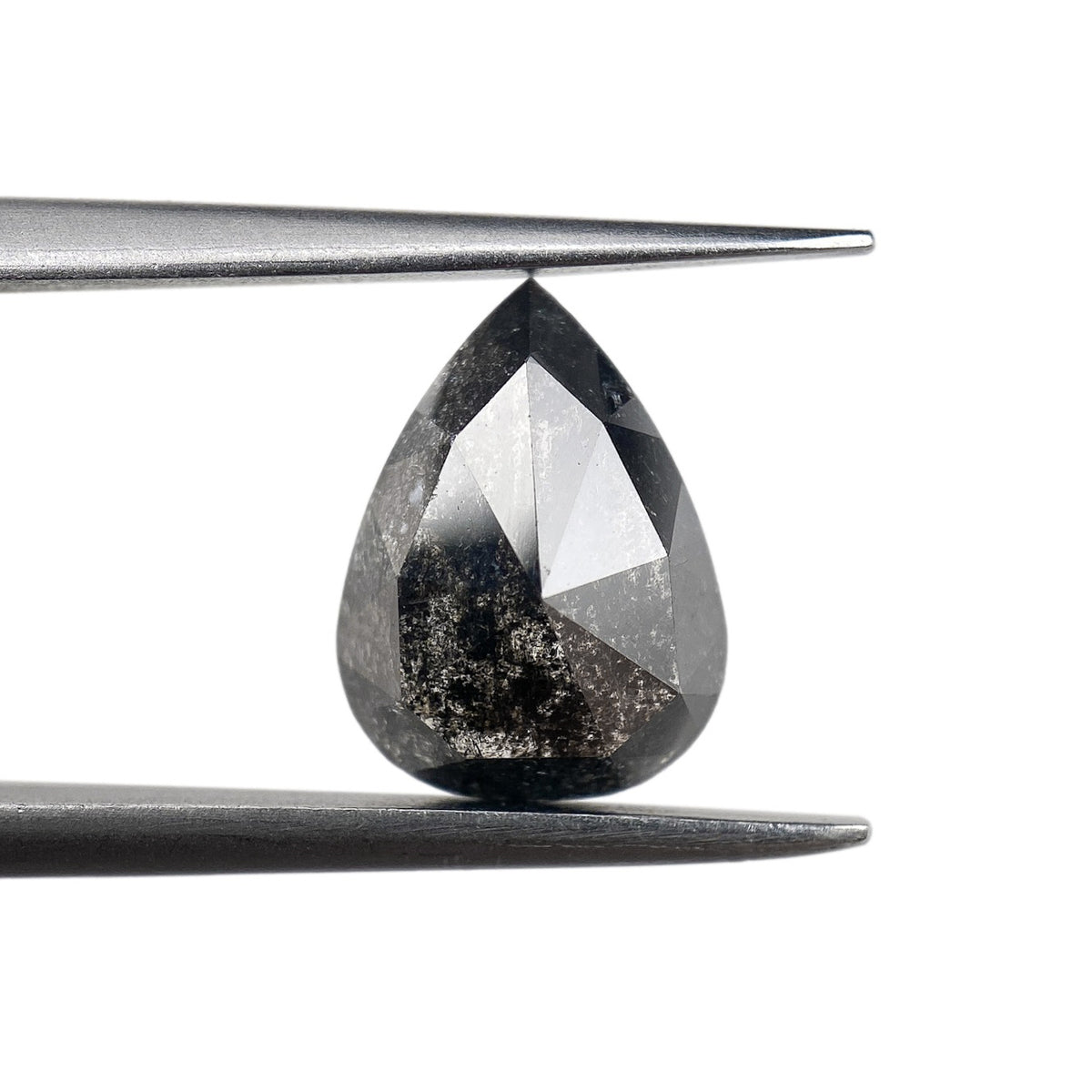 1.87ct | Rustic Pear Shape Rose Cut Diamond - Modern Rustic Diamond