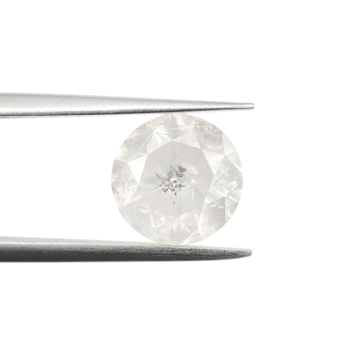 3.39ct | Rustic Round Shape Brilliant Cut Diamond - Modern Rustic Diamond