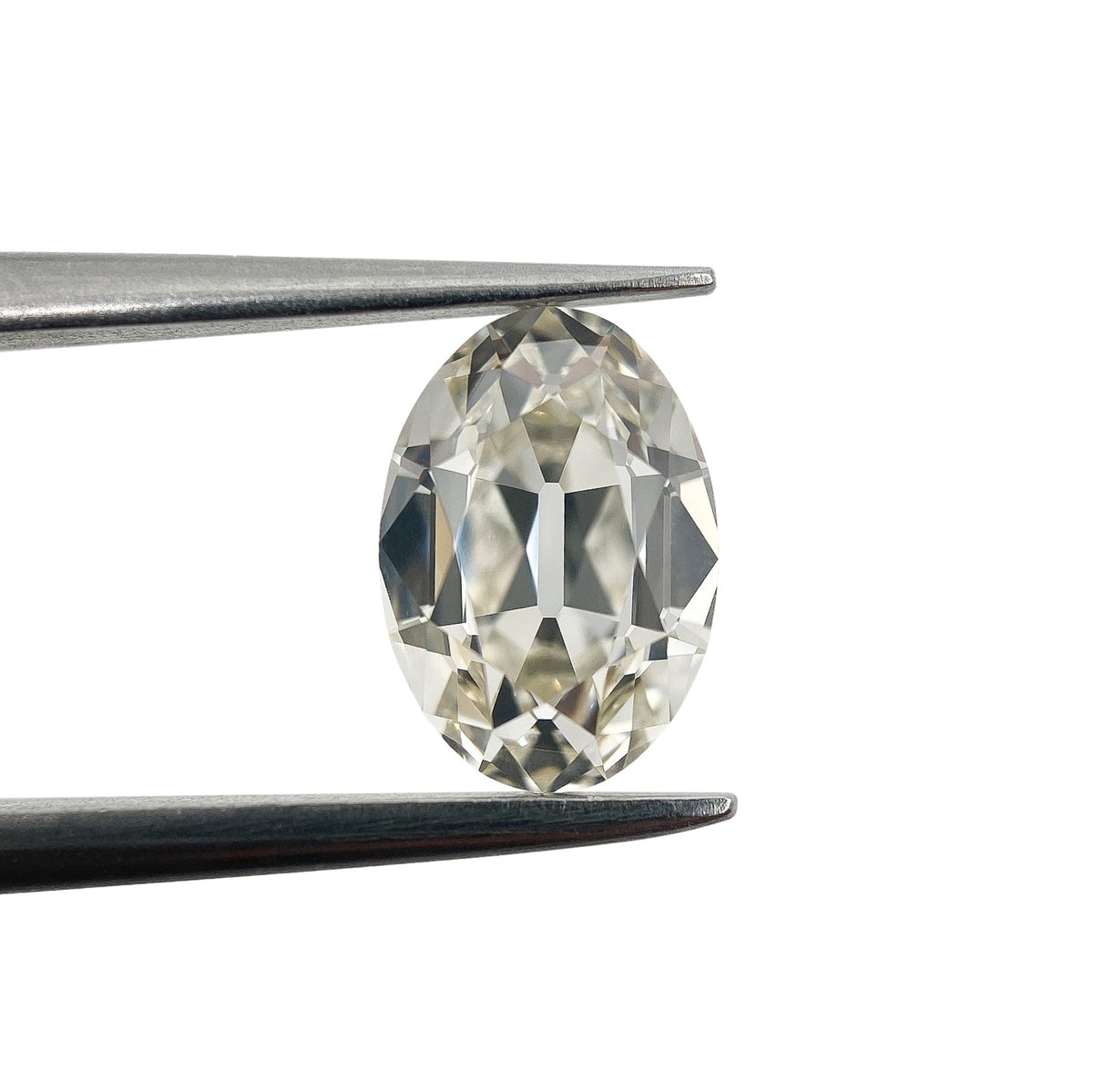 1.50ct | K/VS2 Oval Shape Old Mine Cut Diamond (GIA) - Modern Rustic Diamond