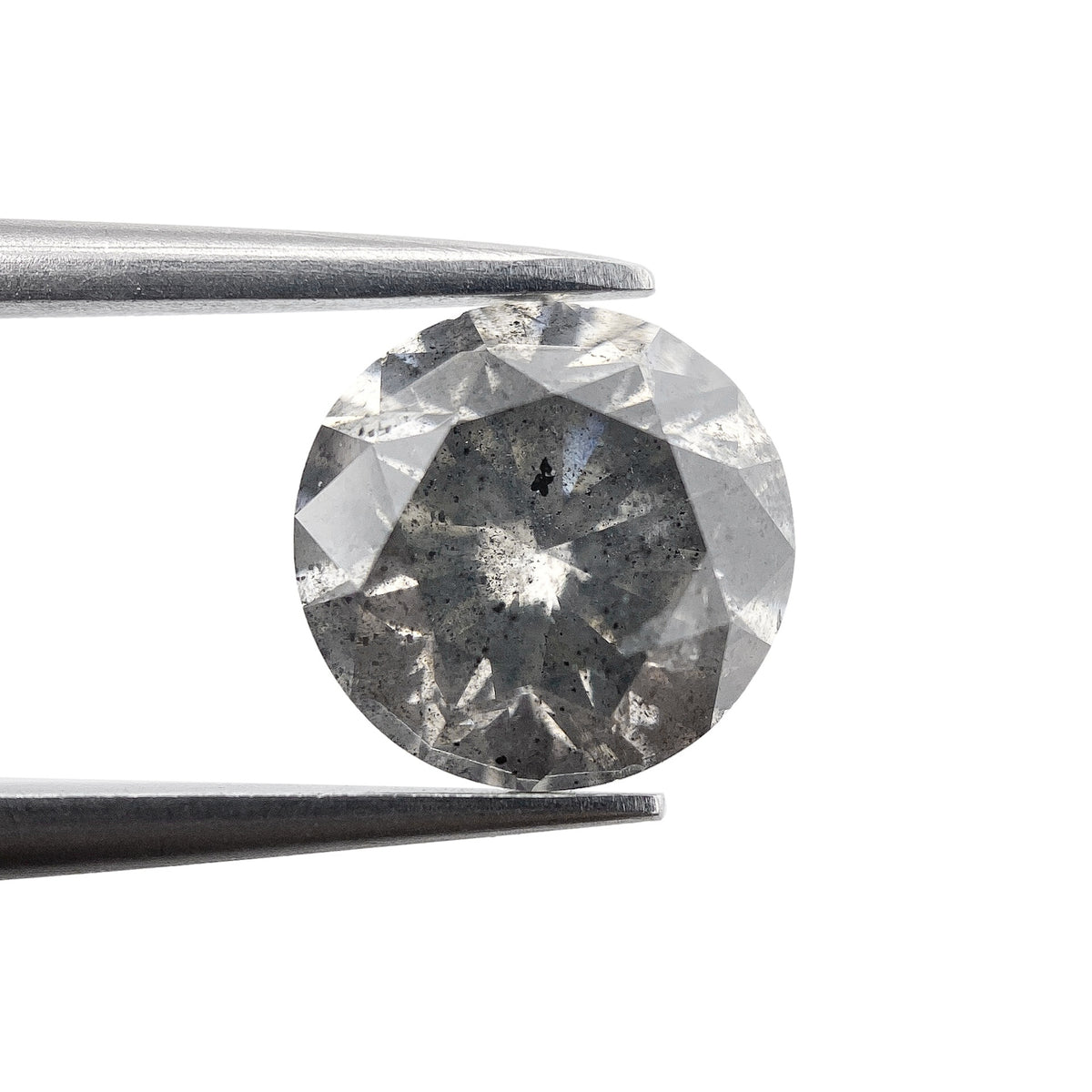 2.00ct | Rustic  Round Shape Brilliant Cut Diamond - Modern Rustic Diamond