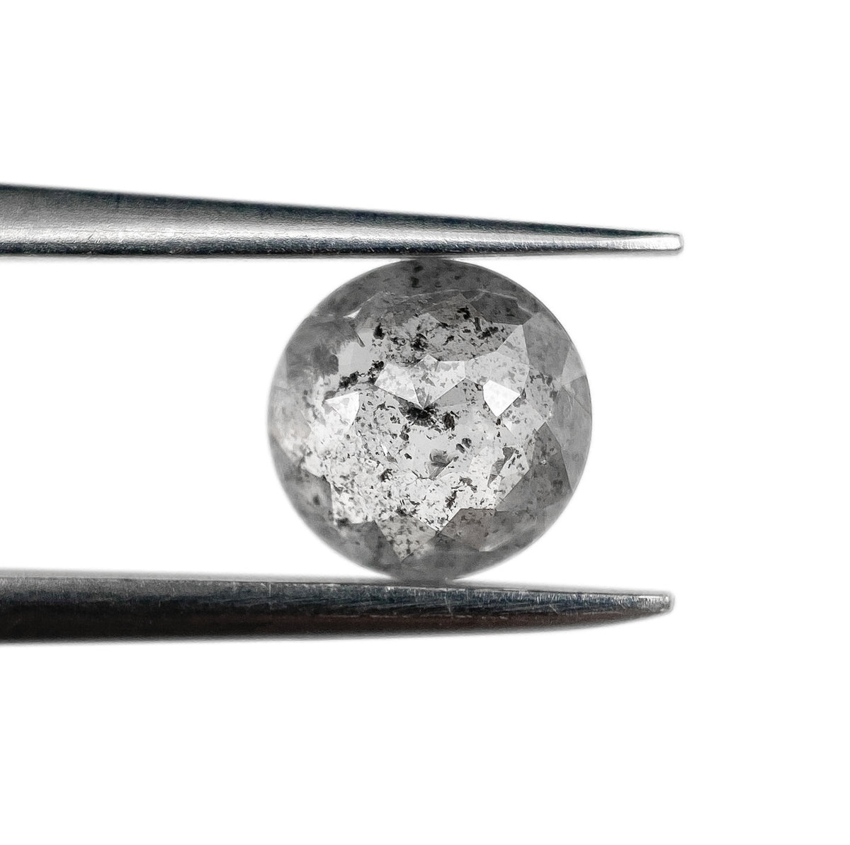 0.93ct | Rustic Round Shape Rose Cut Diamond - Modern Rustic Diamond