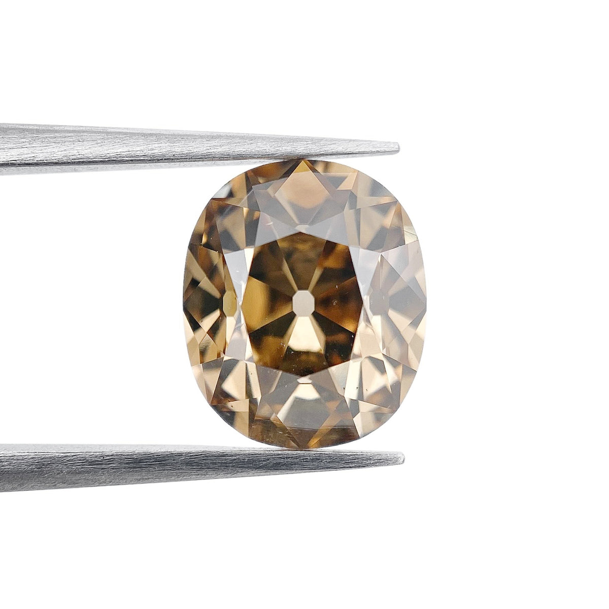 2.29ct | Cognac SI1 Cushion Shape Old Mine Cut Diamond (GIA) - Modern Rustic Diamond