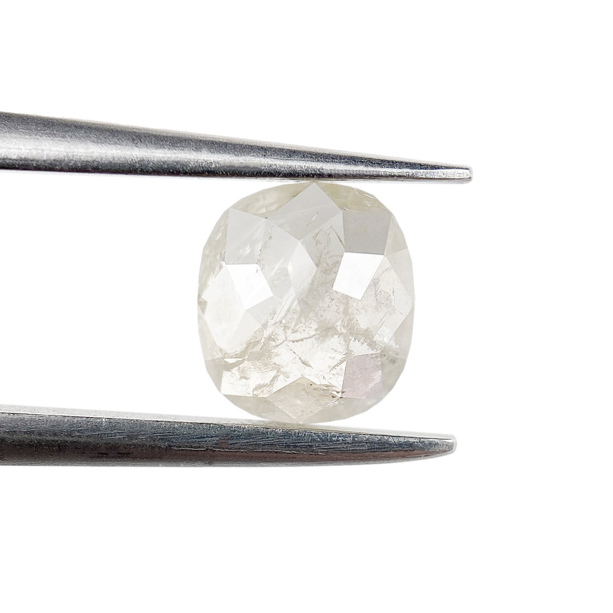 0.59ct | Rustic  Cushion Shape Rose Cut Diamond - Modern Rustic Diamond