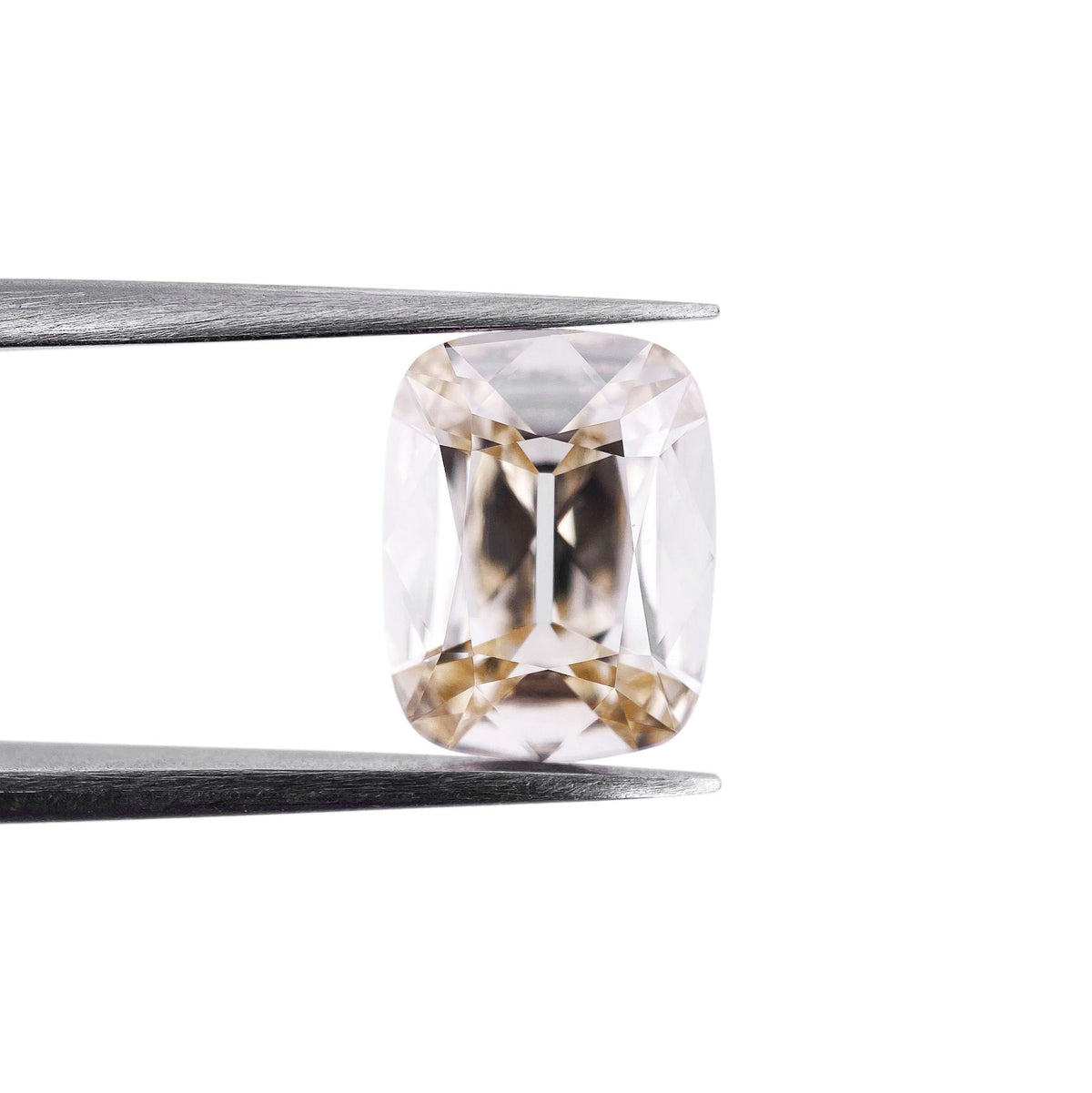 3.01ct | Q-R/VS1 Cushion Shape Old Mine Cut Diamond (GIA) - Modern Rustic Diamond