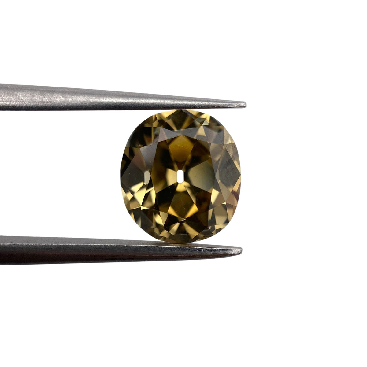 2.76ct | Champagne VVS Cushion Shape Old Mine Cut Diamond - Modern Rustic Diamond