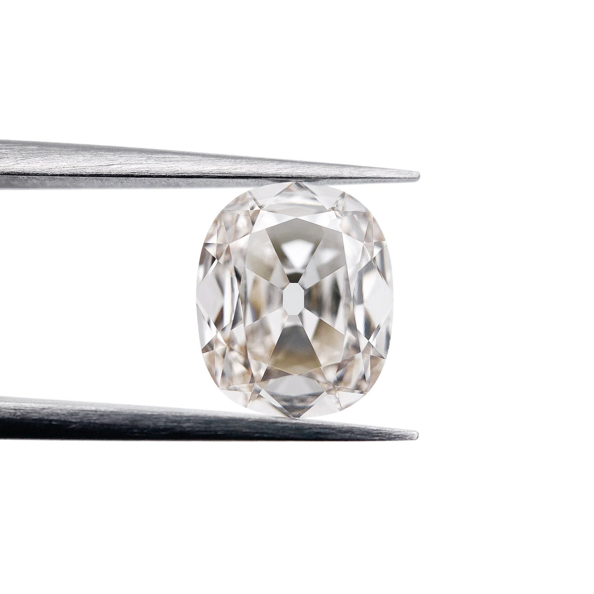 2.01ct | K/VS2 Cushion Shape Old Mine Cut Diamond (GIA) - Modern Rustic Diamond