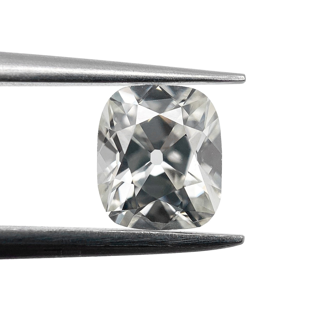 1.01ct | I/VS1 Cushion Shape Old Mine Cut Diamond (GIA) - Modern Rustic Diamond