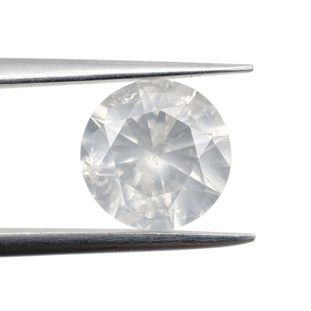 2.52ct | Rustic  Round Shape Rose Cut Diamond - Modern Rustic Diamond