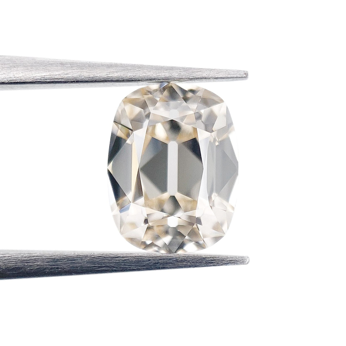 1.10ct | N/VVS1 Cushion Shape Old Mine Cut Diamond (GIA) - Modern Rustic Diamond