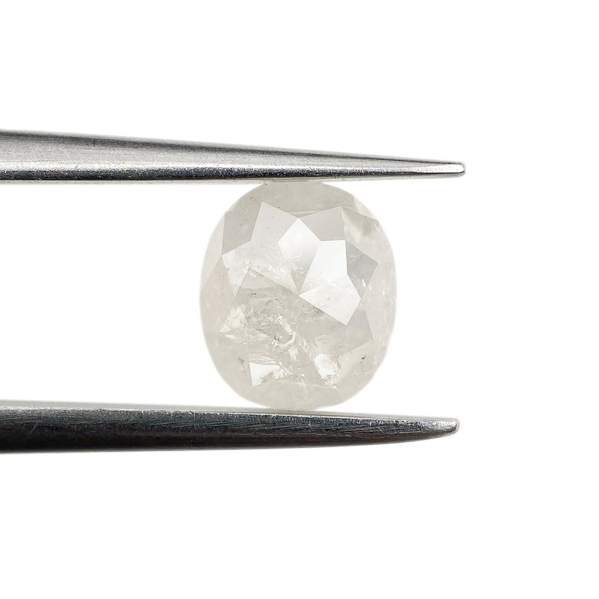 0.87ct | Rustic  Cushion Shape Rose Cut Diamond - Modern Rustic Diamond