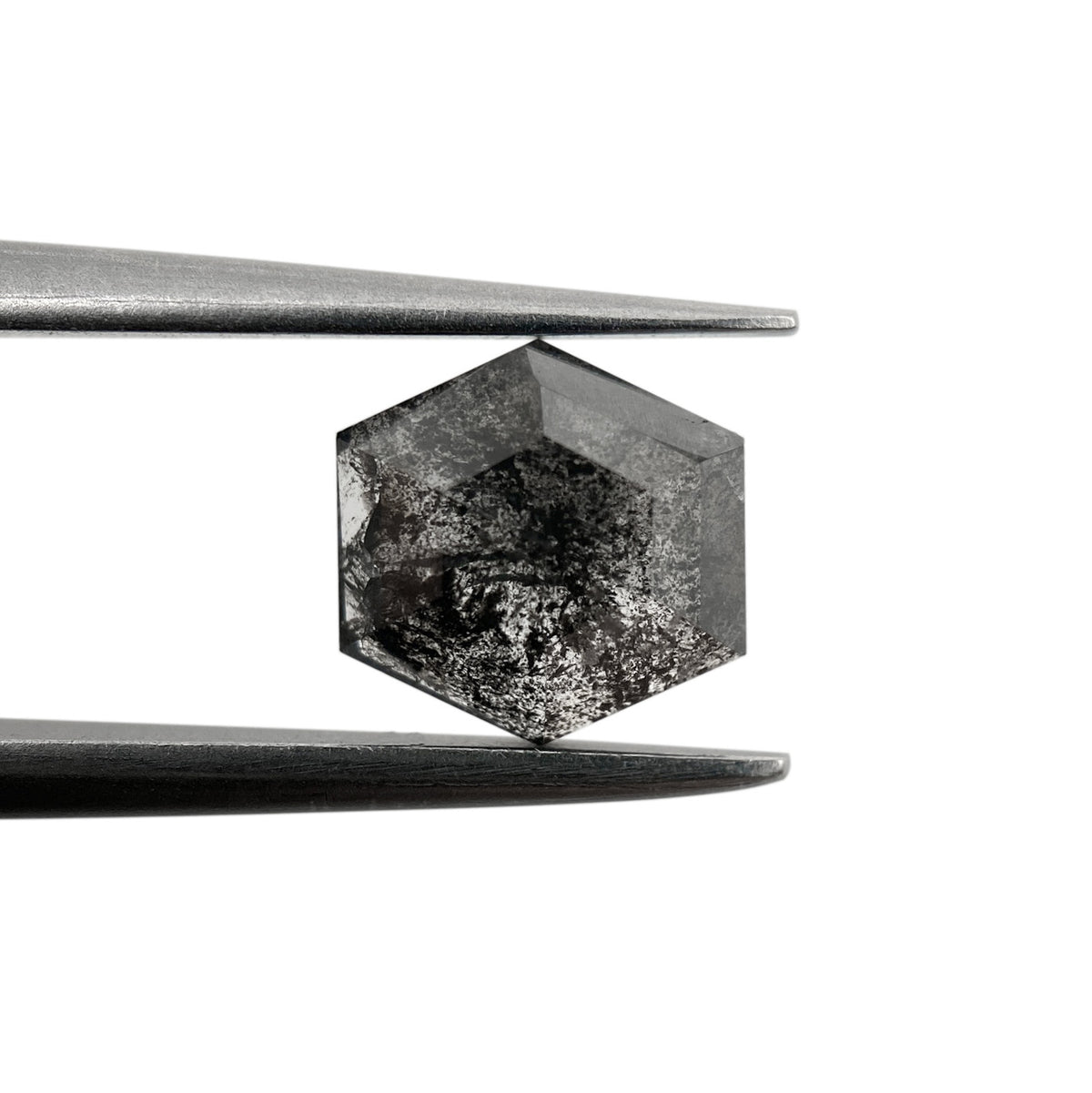 1.27ct | Rustic Hexagon Shape Step Cut Diamond - Modern Rustic Diamond