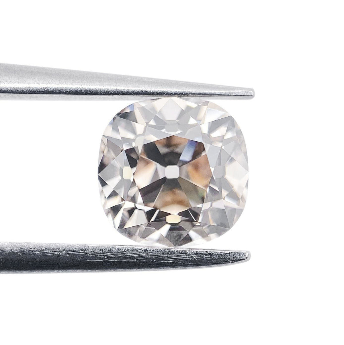 1.22ct | U-V/VVS2 Cushion Shape Old Mine Cut Diamond (GIA) - Modern Rustic Diamond