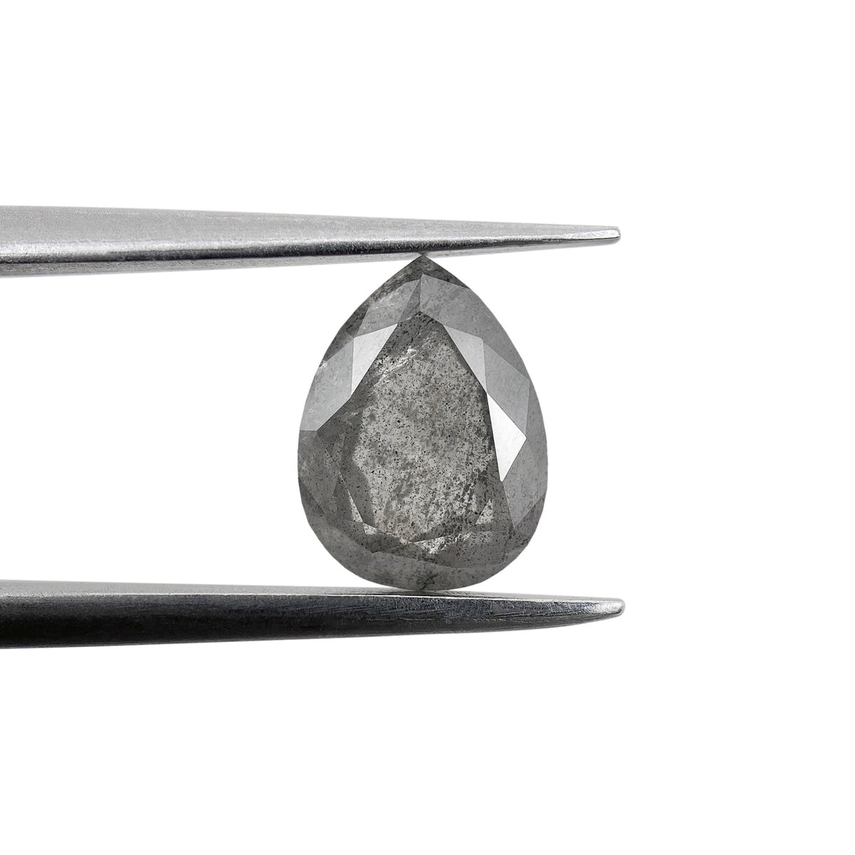 1.81ct | Rustic  Pear Shape Rose Cut Diamond - Modern Rustic Diamond
