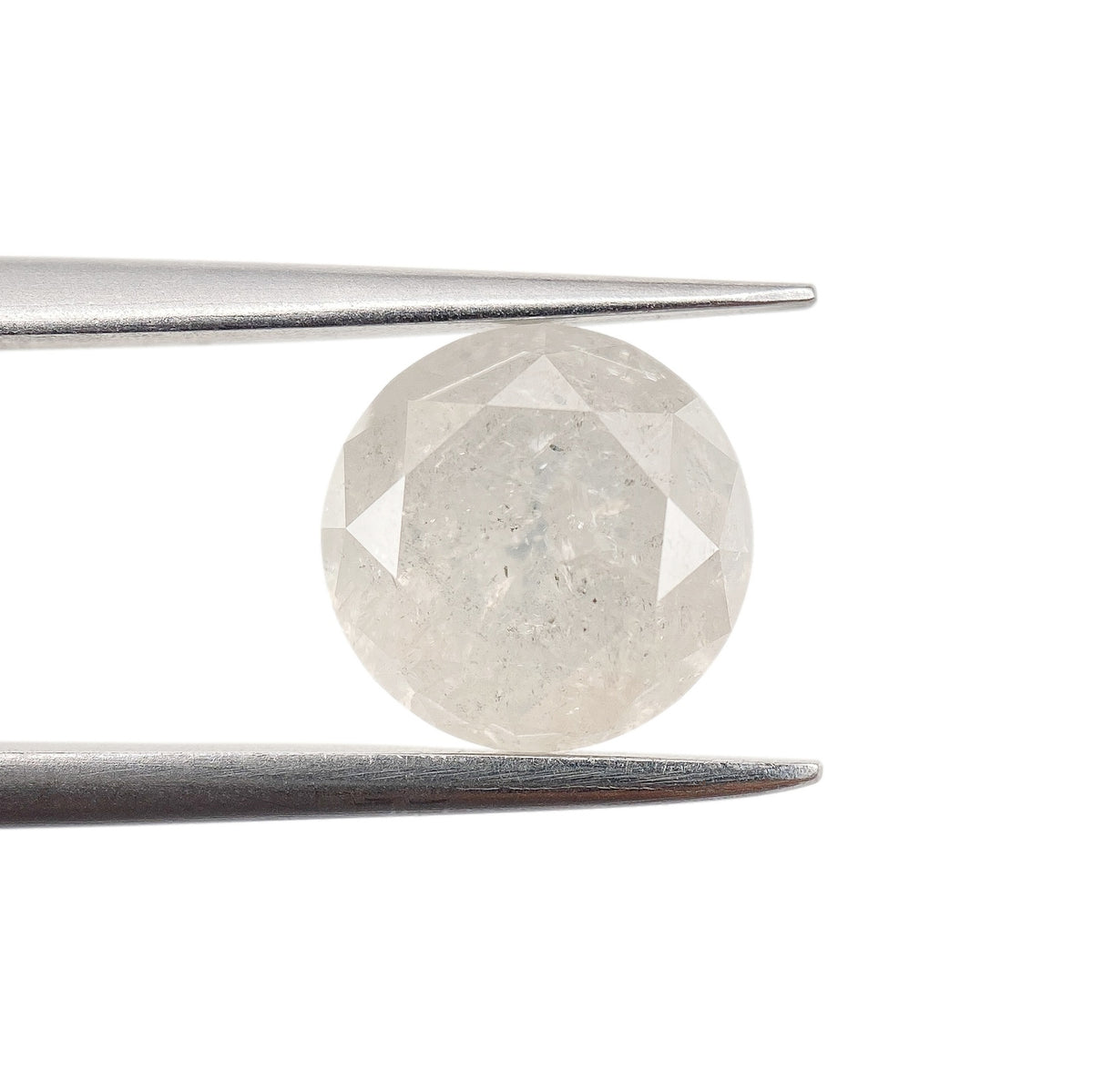 2.66ct | Rustic Round Shape Brilliant Cut Diamond - Modern Rustic Diamond