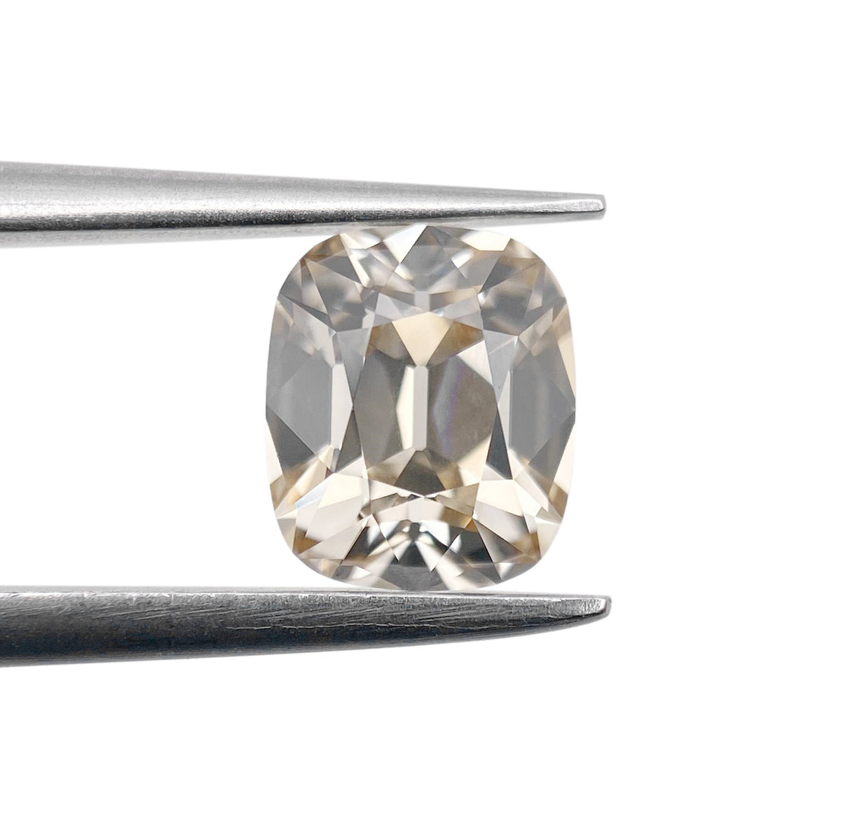 1.07ct | W-X/VVS2 Cushion Shape Old Mine Cut Diamond (GIA) - Modern Rustic Diamond