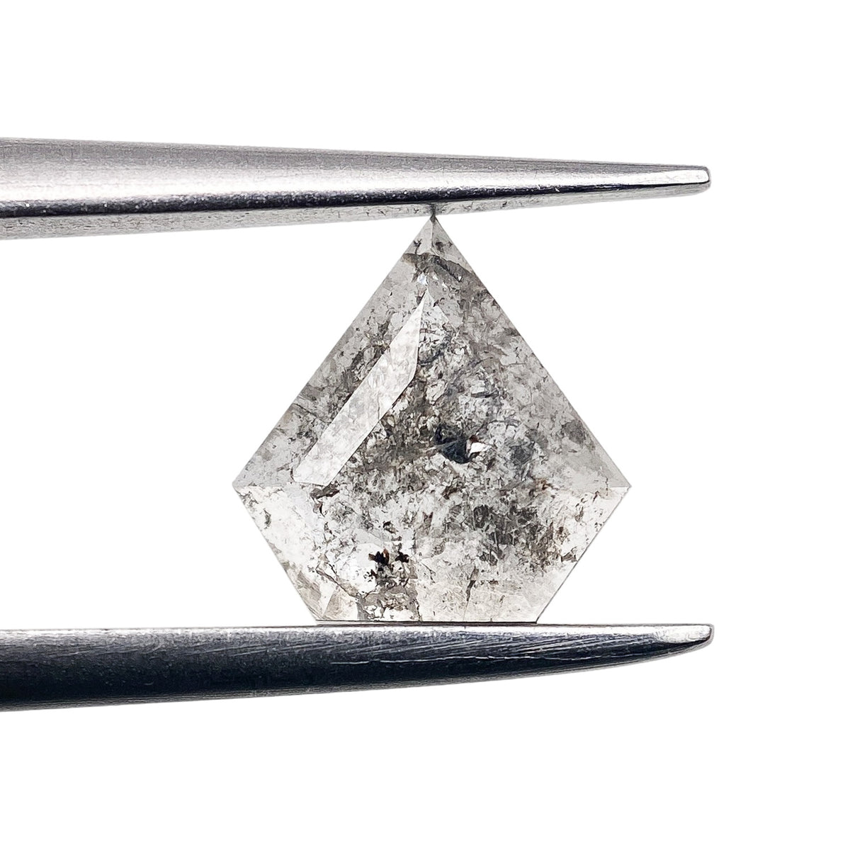 0.66ct | Rustic  Shield Shape Rose Cut Diamond - Modern Rustic Diamond