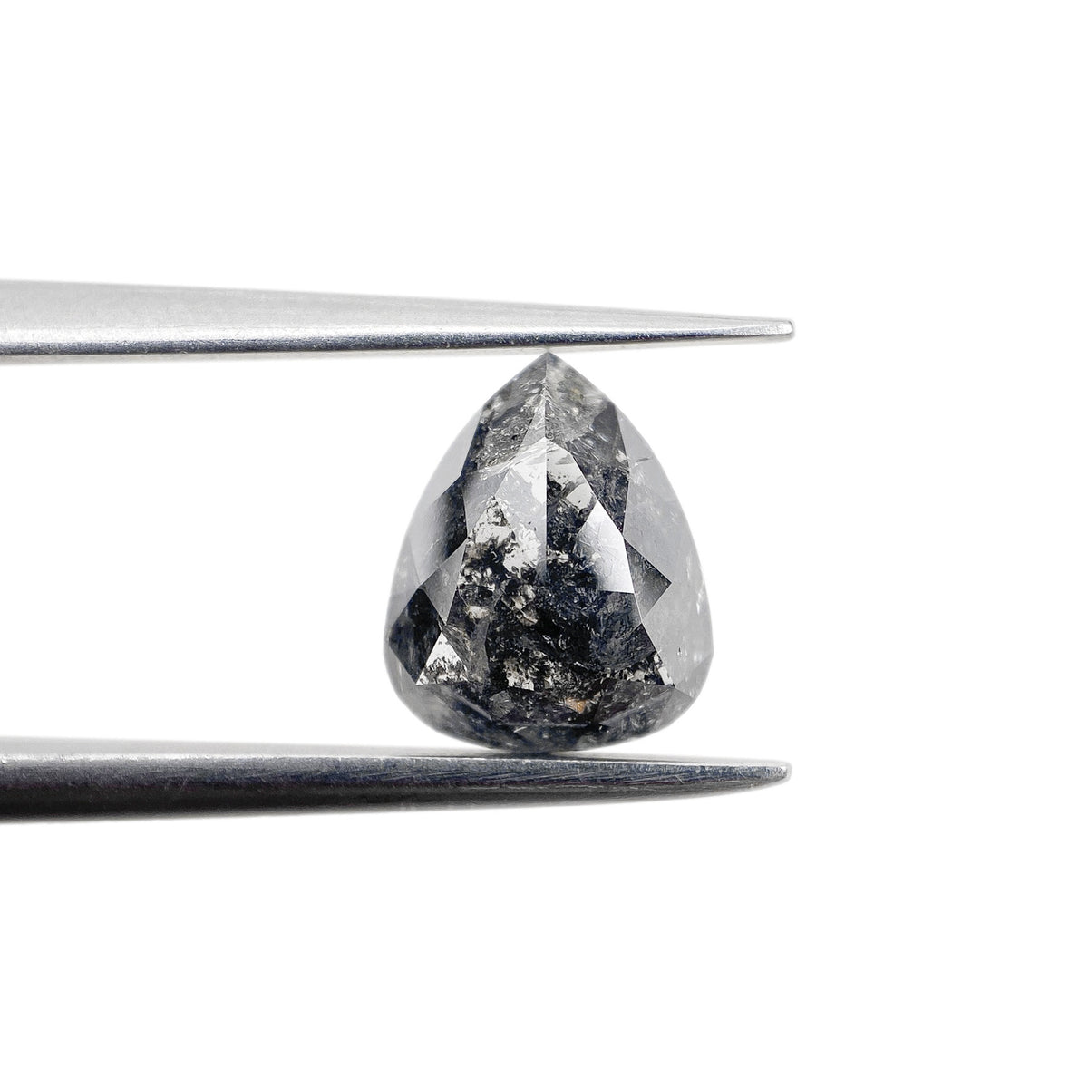 1.39ct | Rustic  Pear Shape Rose Cut Diamond - Modern Rustic Diamond