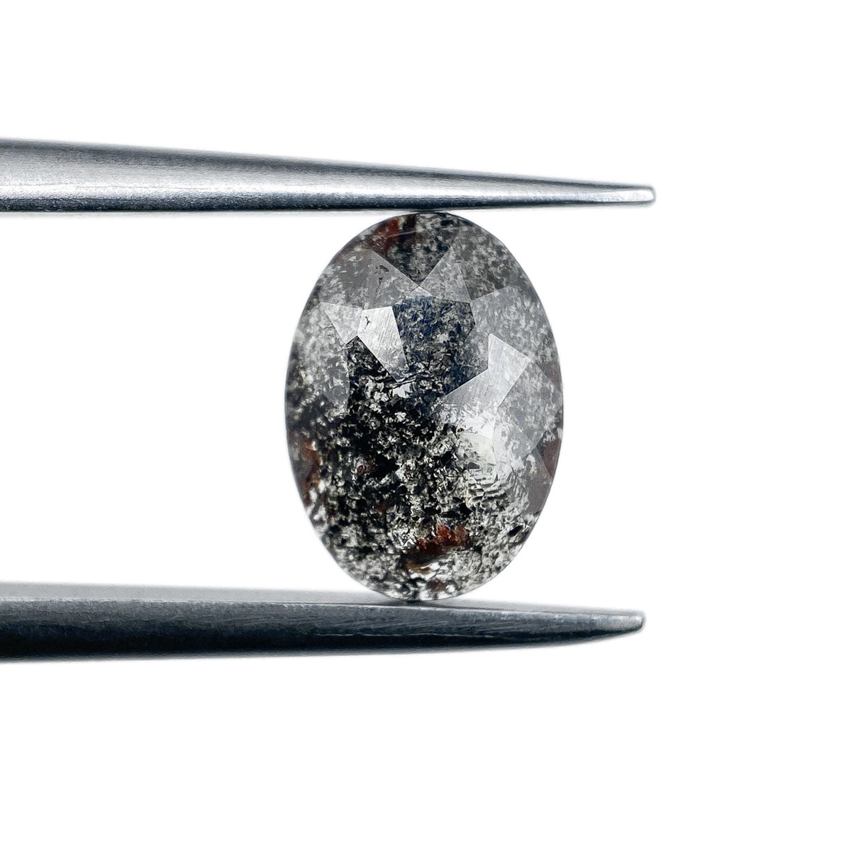 0.86ct | Rustic  Oval Shape Rose Cut Diamond - Modern Rustic Diamond