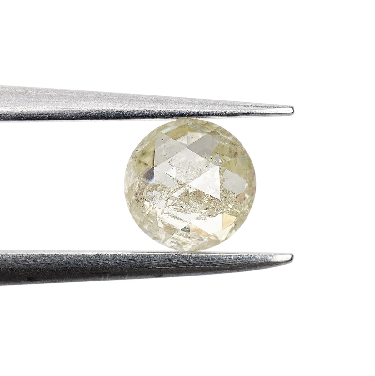 0.62ct | Rustic  Round Shape Rose Cut Diamond - Modern Rustic Diamond