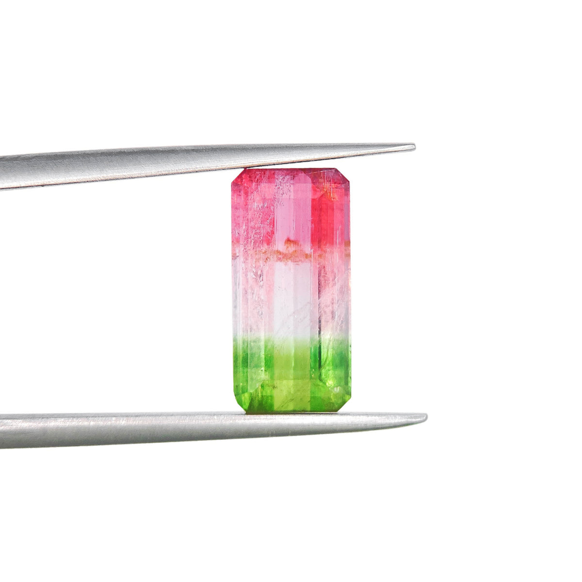 3.05ct |  Emerald Shape Step Cut Tourmaline - Modern Rustic Diamond