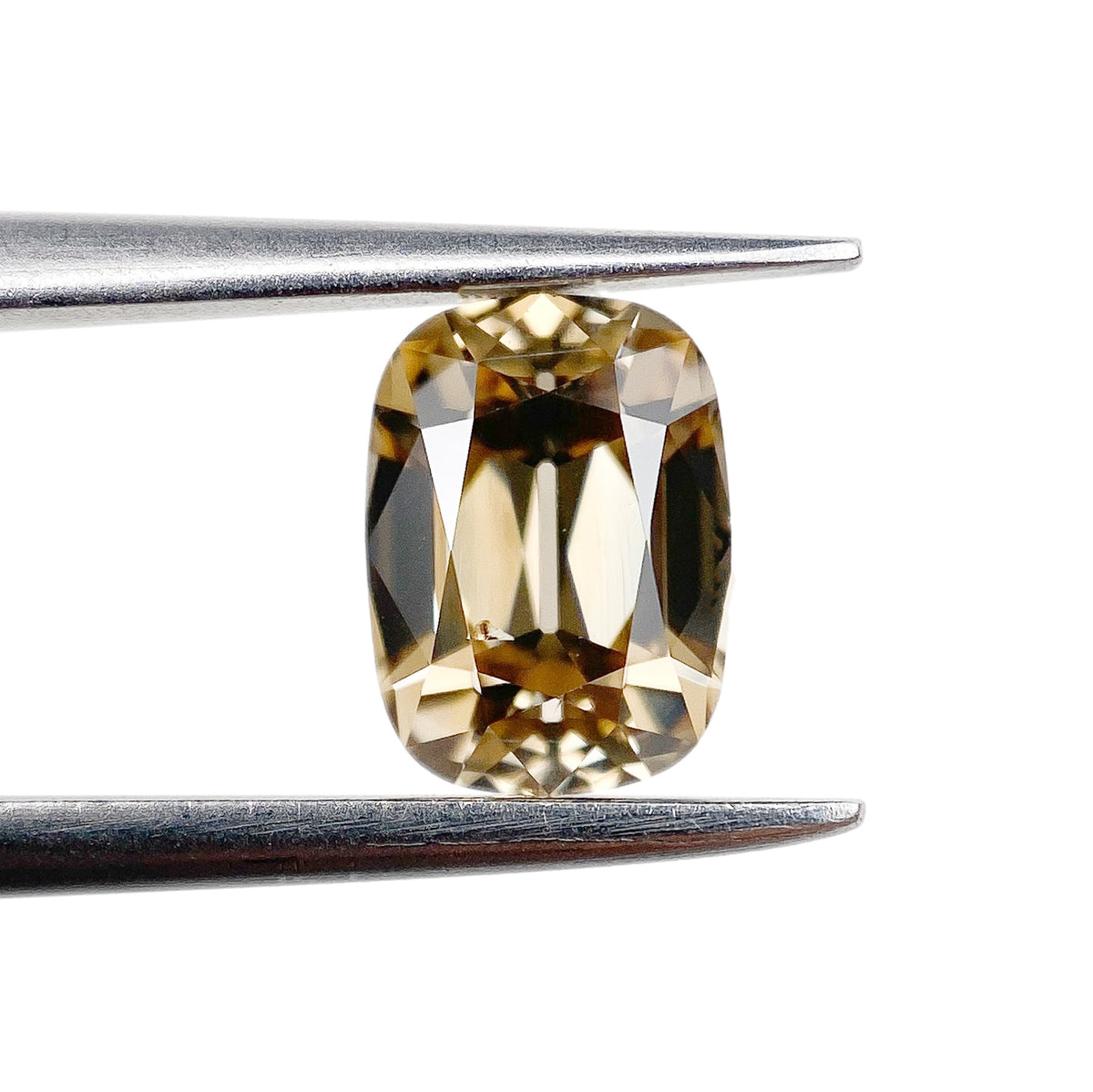 1.01ct | Champagne SI2 Cushion Shape Old Mine Cut Diamond (GIA) - Modern Rustic Diamond