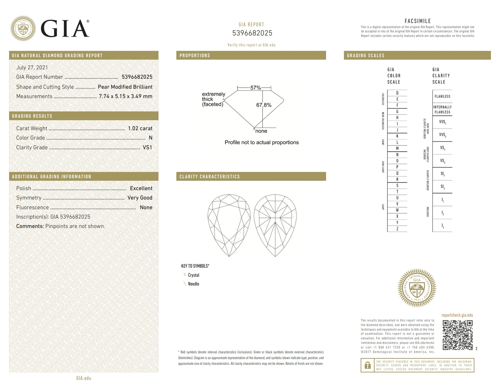 1.02ct | N/VS1 Pear Shape Brilliant Cut Diamond (GIA) - Modern Rustic Diamond