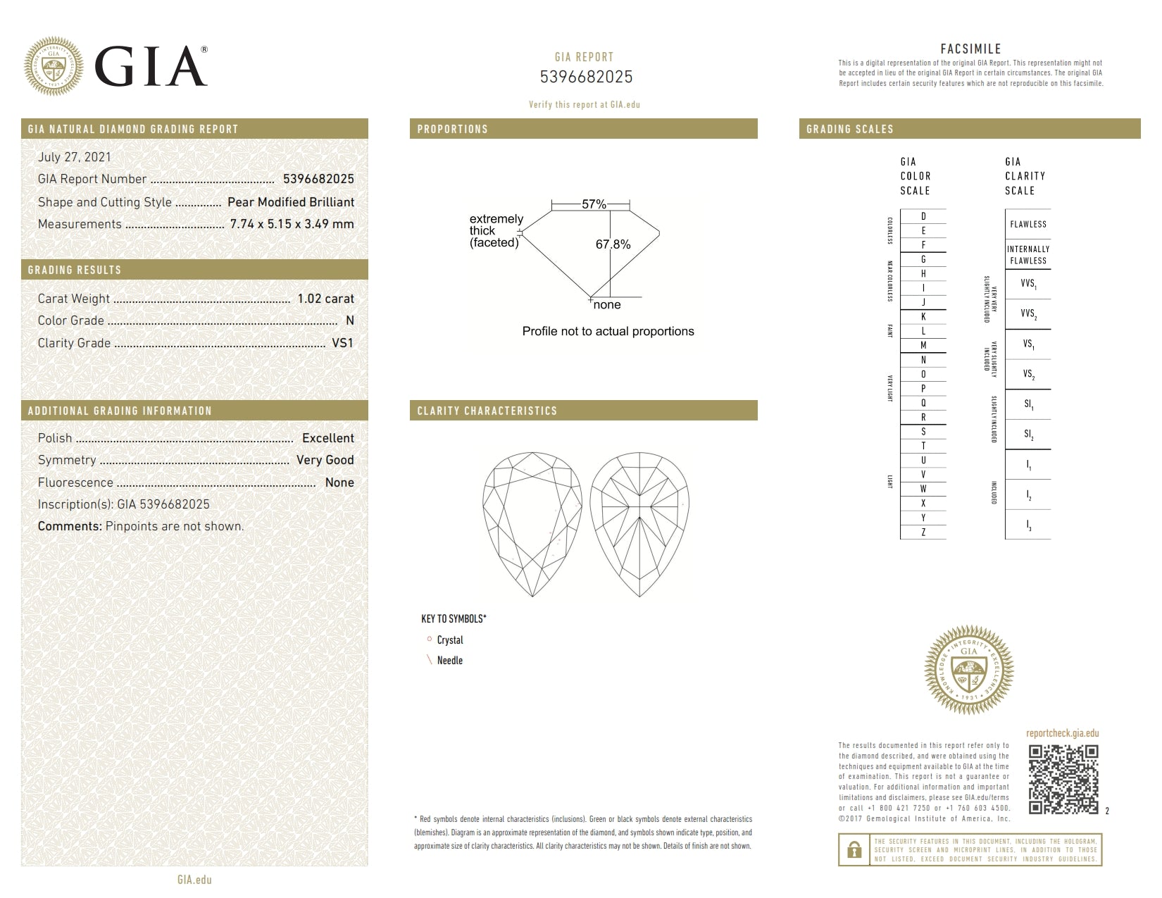 1.02ct | N/VS1 Pear Shape Brilliant Cut Diamond (GIA) - Modern Rustic Diamond