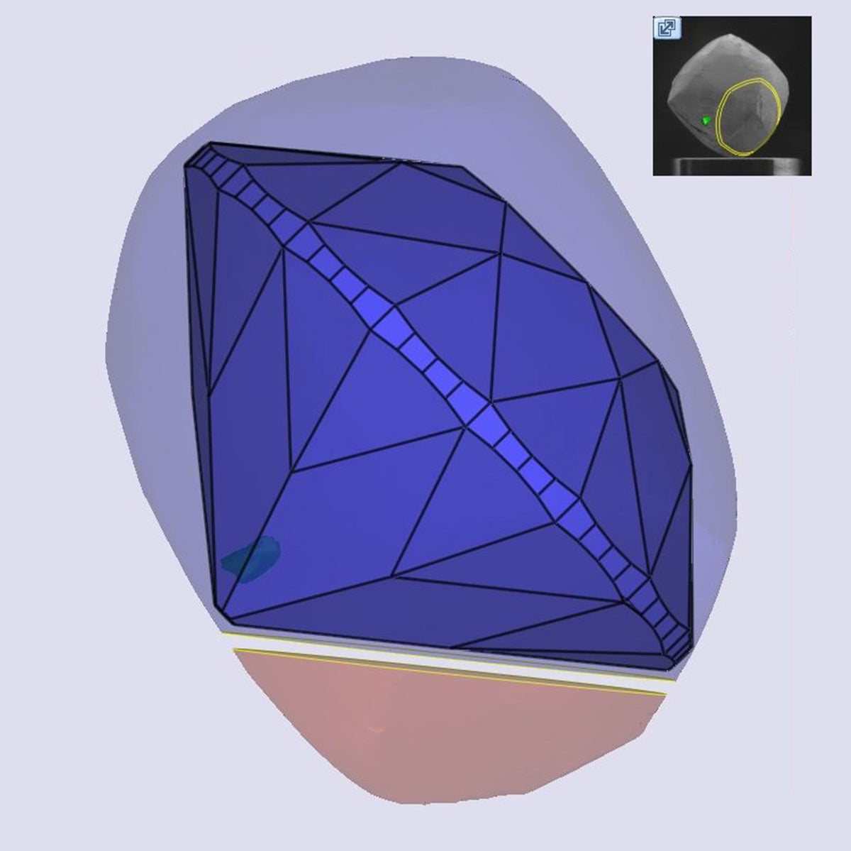 1.38ct | L/VVS2 Round Shape Old European Cut Diamond (GIA) - Modern Rustic Diamond