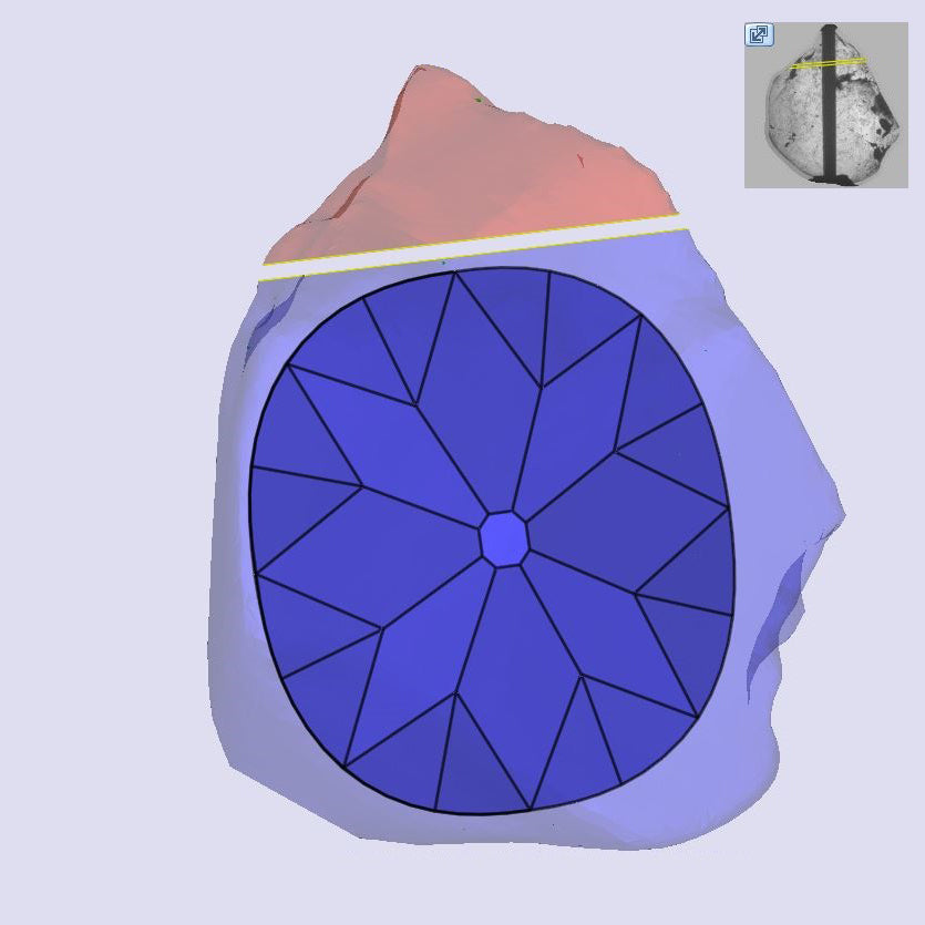 1.56ct | L/VS1 Cushion Shape Old Mine Cut Diamond (GIA) - Modern Rustic Diamond