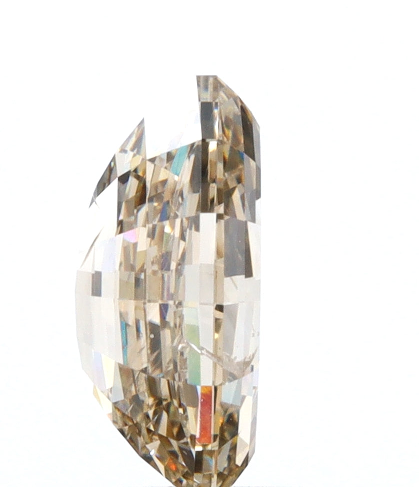1.14ct | Champagne VS-SI Oval Shape Step Cut Diamond - Modern Rustic Diamond