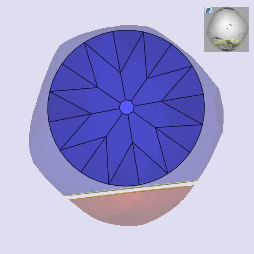 1.54ct | M/VS2 Round Shape Old European Cut Diamond (GIA) - Modern Rustic Diamond