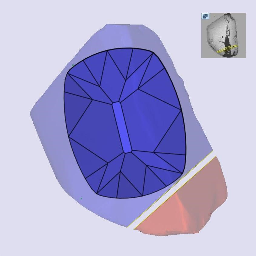 1.10ct | N/VVS1 Cushion Shape Old Mine Cut Diamond (GIA) - Modern Rustic Diamond