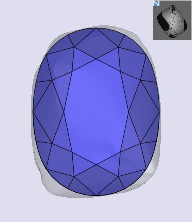 3.00ct | Champagne VVS Oval Shape Old Mine Cut Diamond - Modern Rustic Diamond