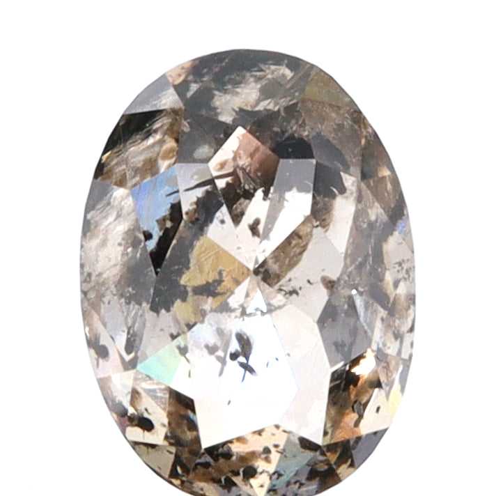 1.39ct | Rustic Oval Shape Brilliant Cut Diamond - Modern Rustic Diamond