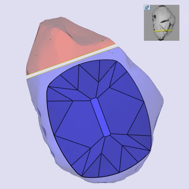 1.06ct | N/VVS1 Cushion Shape Old Mine Cut Diamond (GIA) - Modern Rustic Diamond