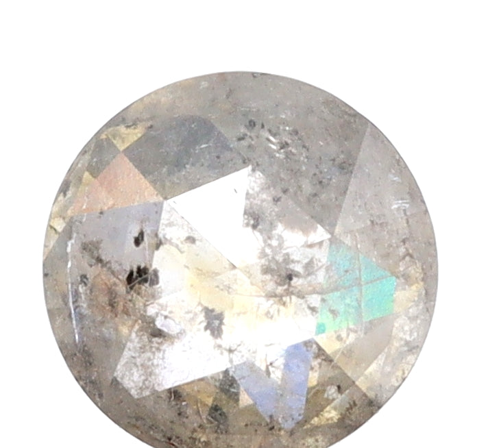 1.24ct | Rustic  Round Shape Brilliant Cut Diamond - Modern Rustic Diamond