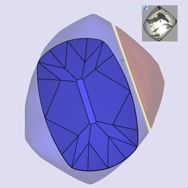 2.18ct | K/VS1 Cushion Shape Old Mine Cut Diamond (GIA) - Modern Rustic Diamond