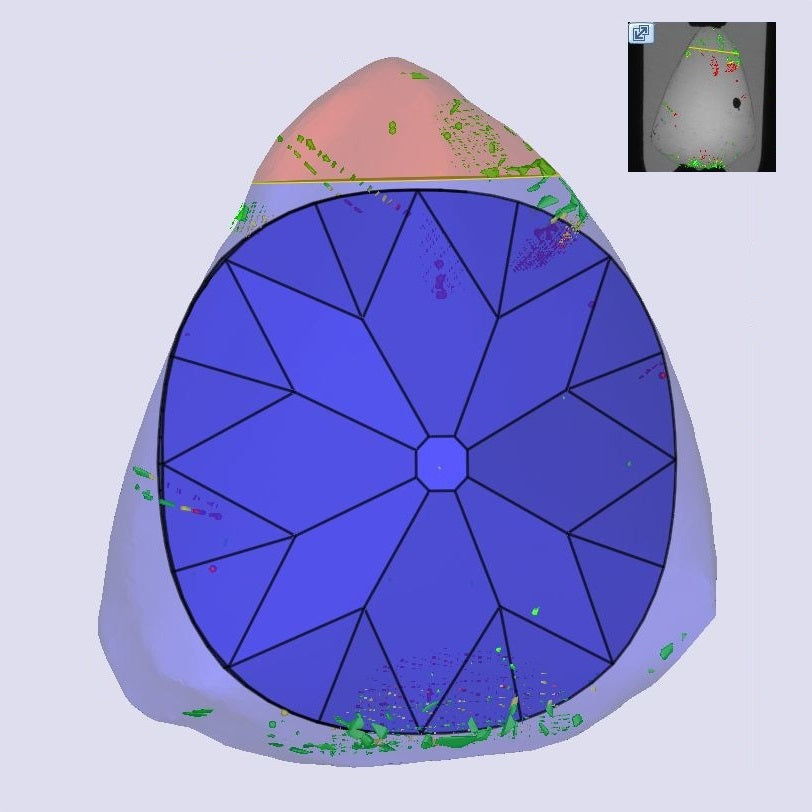 1.07ct | K/VS2 Round Shape Old European Cut Diamond (GIA) - Modern Rustic Diamond