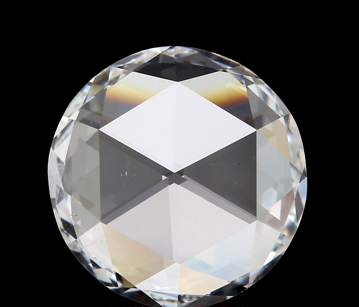1.01ct | D/SI1 Round Shape Rose Cut Diamond (GIA) - Modern Rustic Diamond