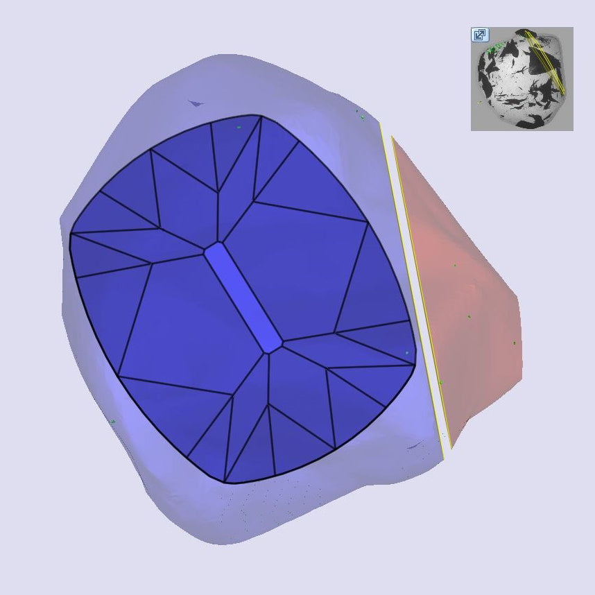 1.68ct | M/VS1 Cushion Shape Old Mine Cut Diamond (GIA) - Modern Rustic Diamond