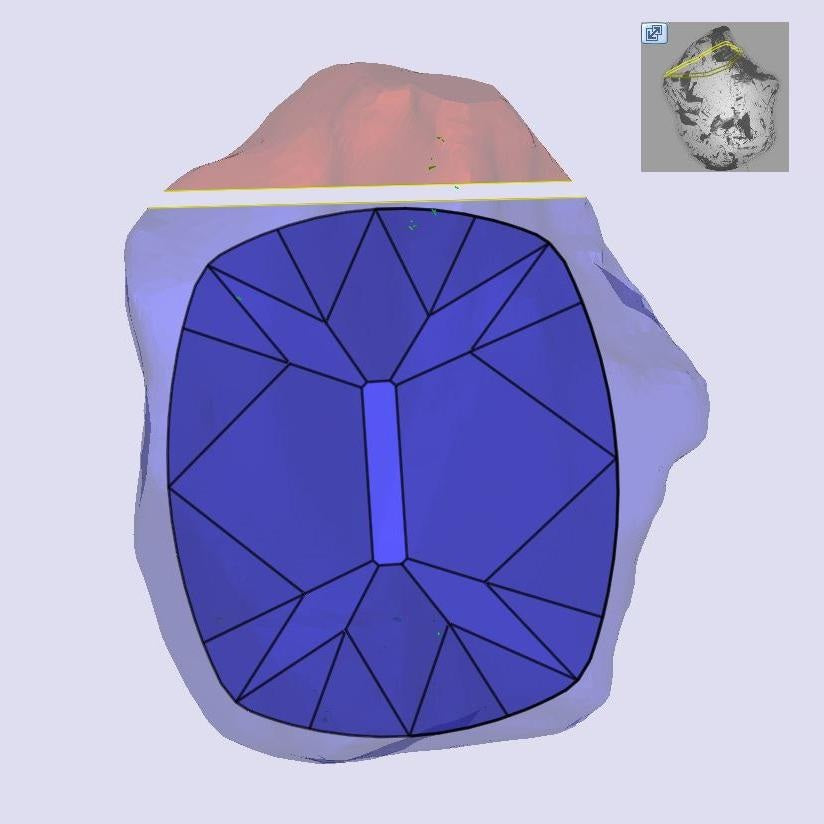 1.41ct | K/VS1 Cushion Shape Old Mine Cut Diamond (GIA) - Modern Rustic Diamond
