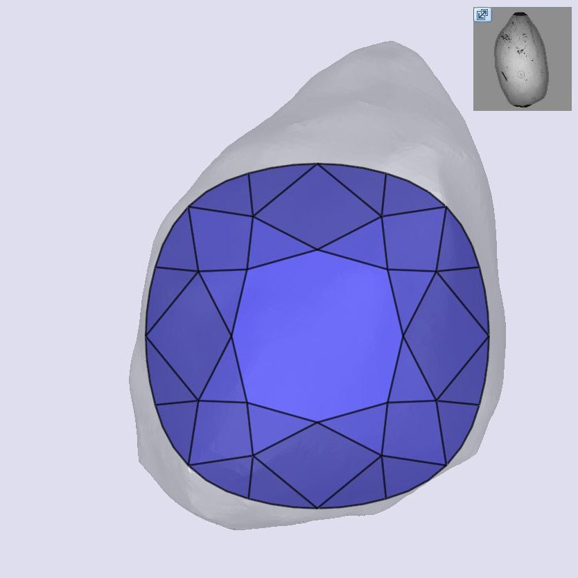4.01ct | I/VS2 Cushion Shape Old Mine Cut Diamond (GIA) - Modern Rustic Diamond
