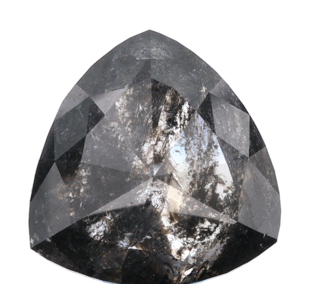 4.13ct | Rustic Triangular Shape Brilliant Cut Diamond - Modern Rustic Diamond