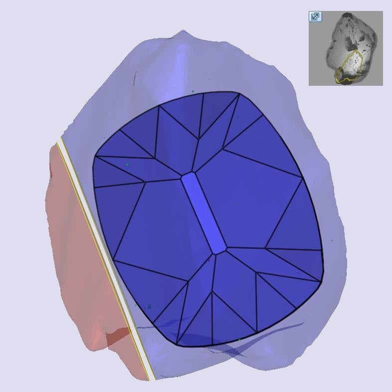 1.52ct | J/VS1 Cushion Shape Old Mine Cut Diamond (GIA) - Modern Rustic Diamond