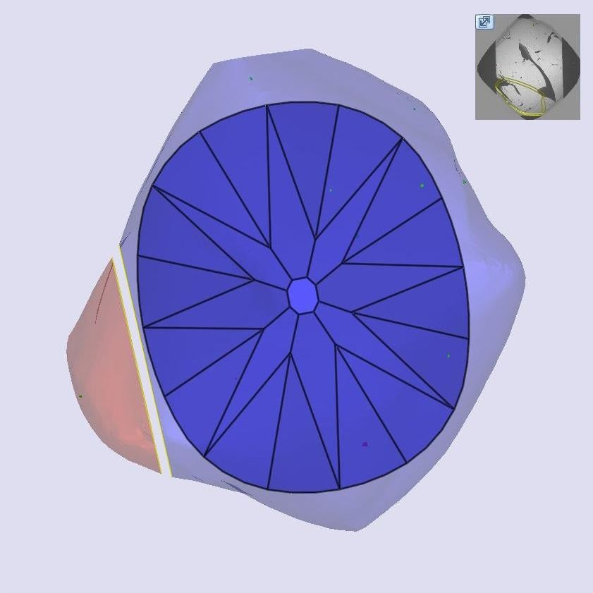 1.17ct | I/VS1 Oval Shape Old Mine Cut Diamond (GIA) - Modern Rustic Diamond
