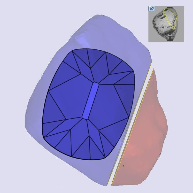 1.55ct | L/VS2 Cushion Shape Old Mine Cut Diamond (GIA) - Modern Rustic Diamond
